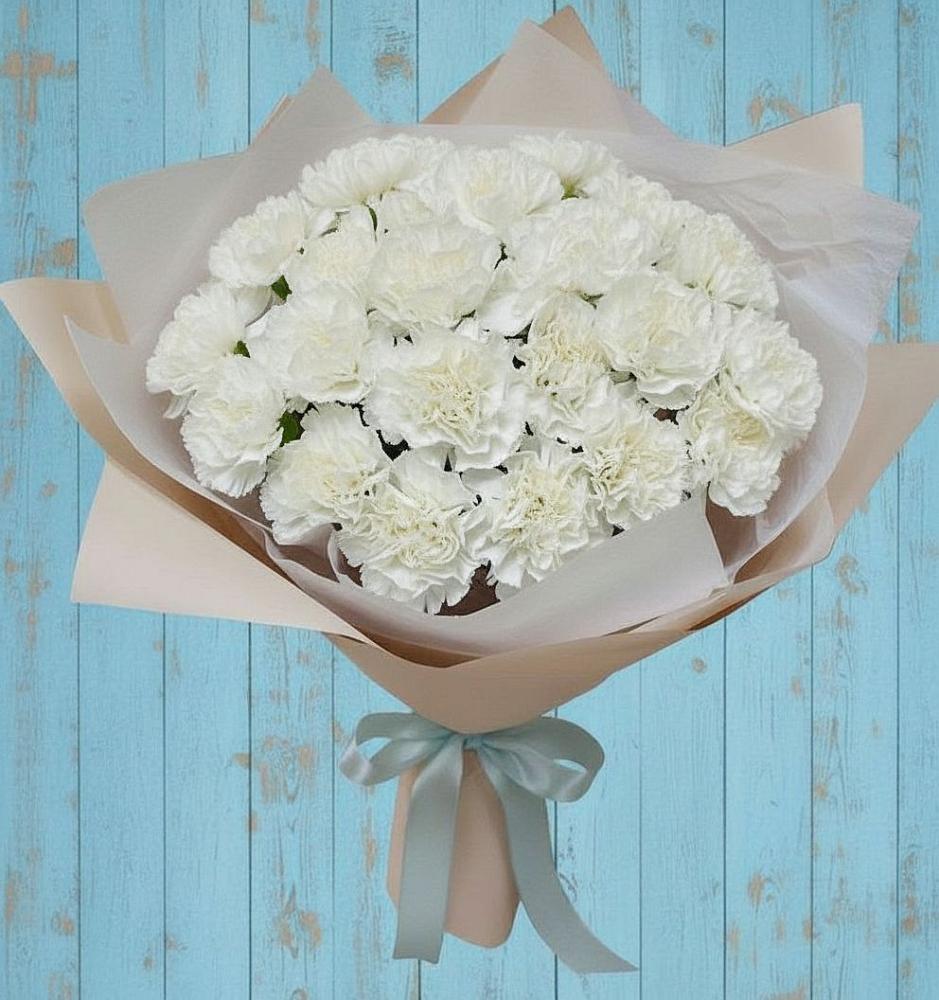 Букет цветов из: Гвоздики в Каче