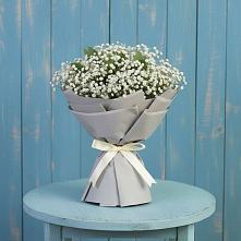 Букет цветов из:  Гипсофила в Каче