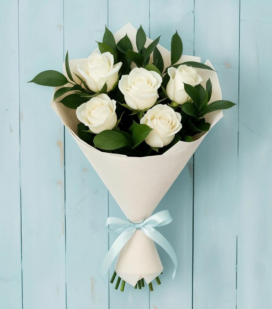 Букет цветов из: Розы в Каче