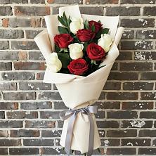 Букет цветов из:  Розы в Каче