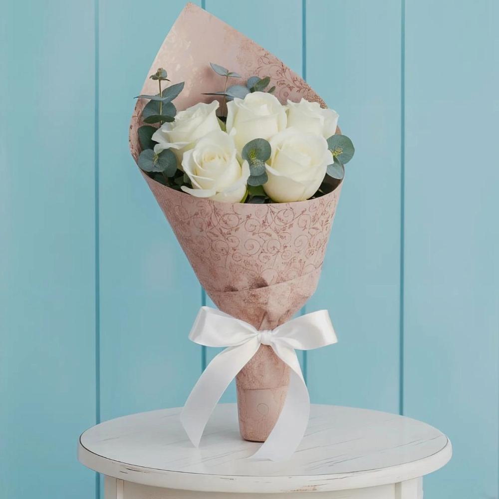 Букет цветов из: Розы в Каче