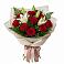 Букет цветов из: Лилии и Розы в Каче