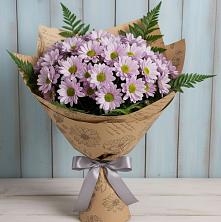 Букет цветов из:  Хризантемы в Каче