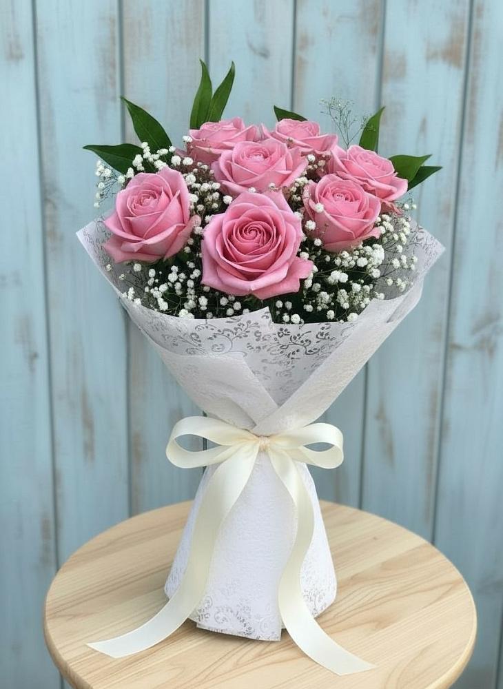 Букет цветов из: Розы в Каче