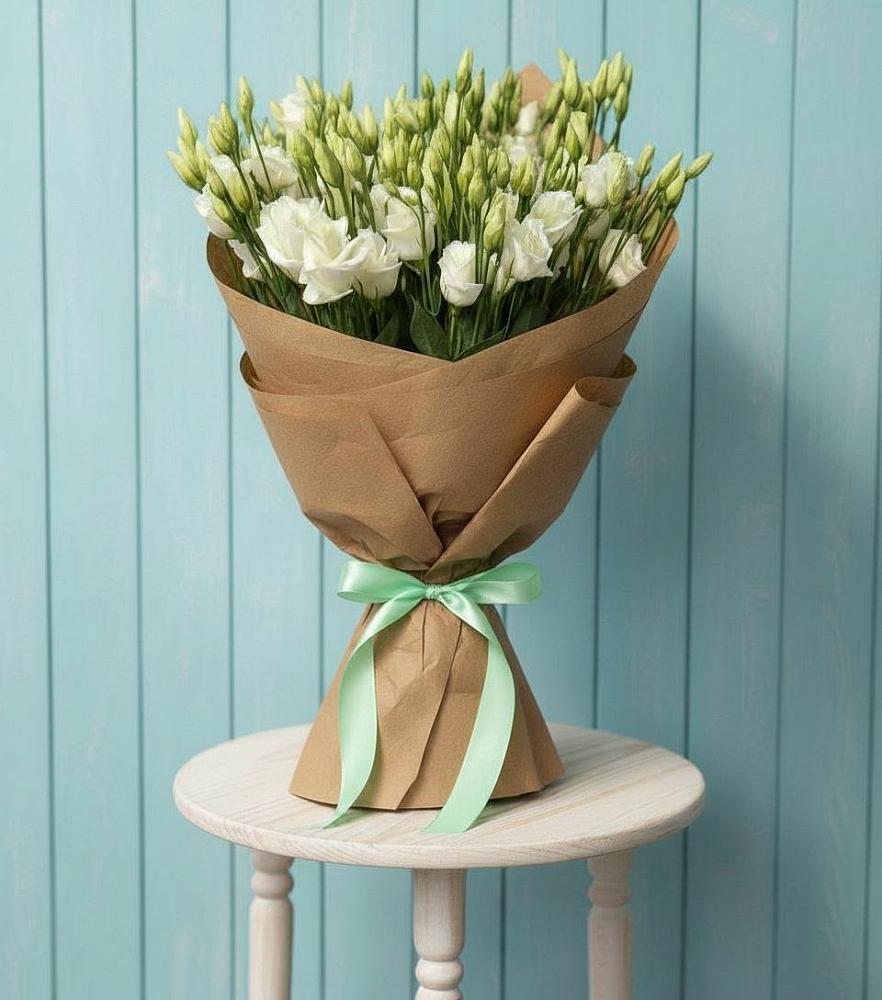 Букет цветов из: Лизиантусы в Каче