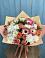 Букет цветов из: Розы, Герберы и Хризантемы в Каче