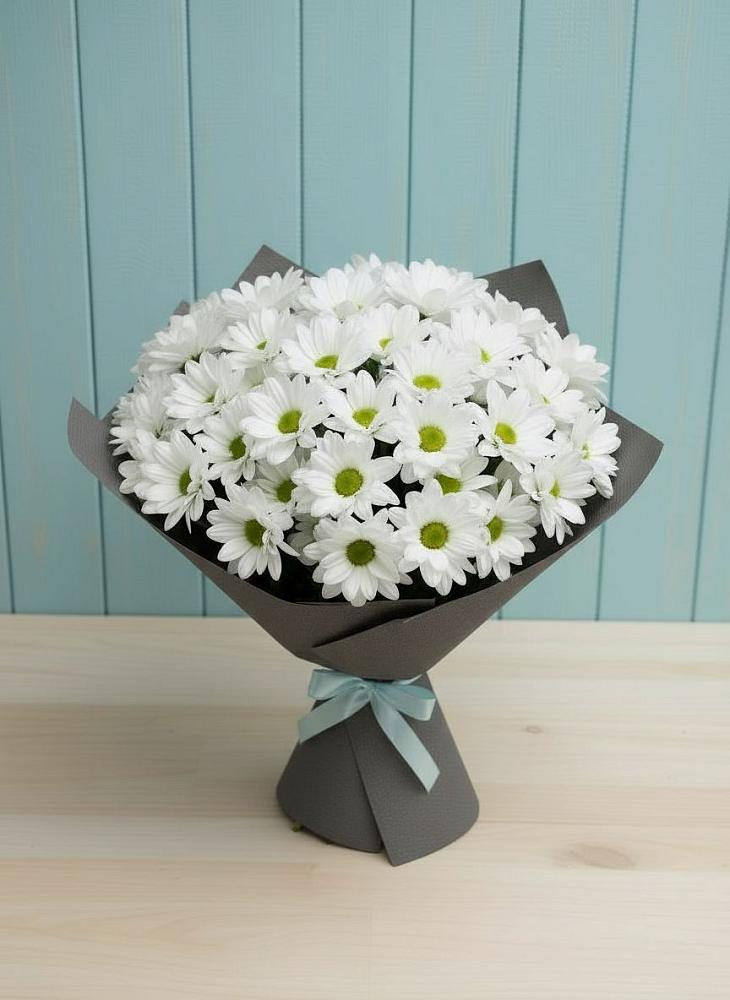 Букет цветов из: Хризантемы в Каче