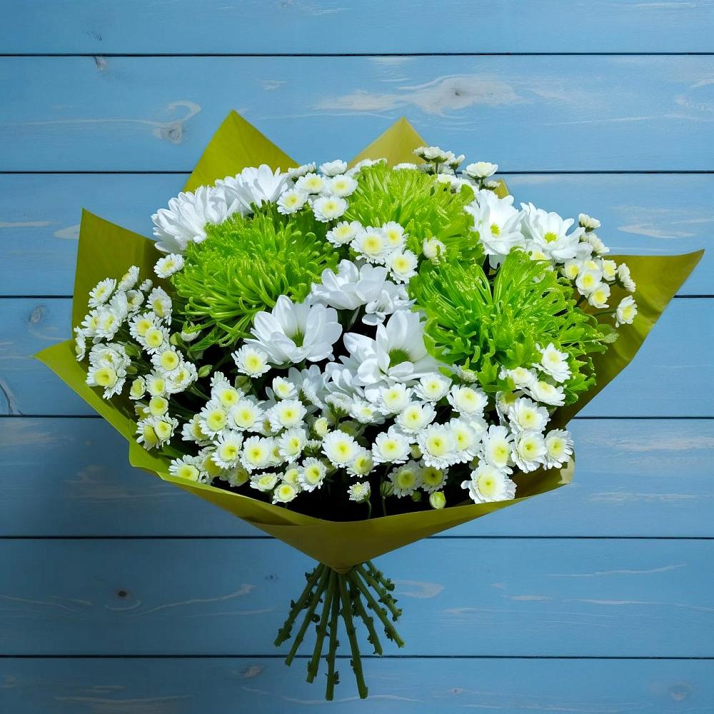 Букет цветов из: Хризантемы в Каче