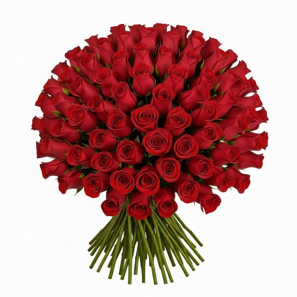 Букет Красные розы Чери Лав в Каче