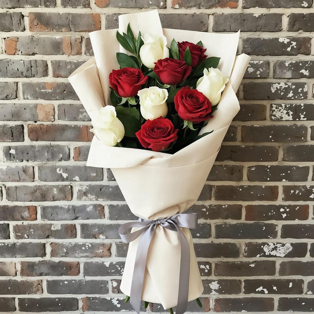 Букет цветов из: Розы в Каче