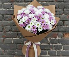 Букет цветов из:  Хризантемы в Каче