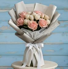 Букет цветов из:  Розы в Каче