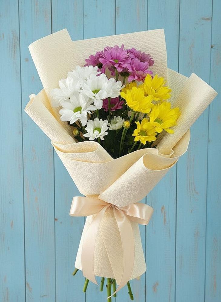 Букет цветов из: Хризантемы в Каче