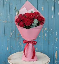 Букет цветов из:  Розы в Каче