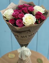 Букет цветов из:  Розы в Каче
