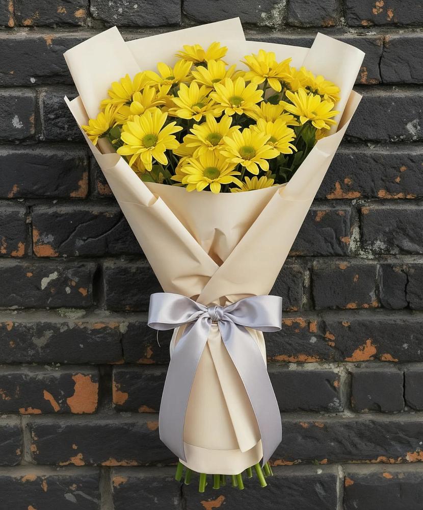 Букет цветов из: Хризантемы в Каче