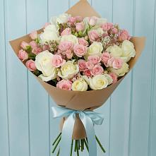 Букет цветов из:  Розы в Каче